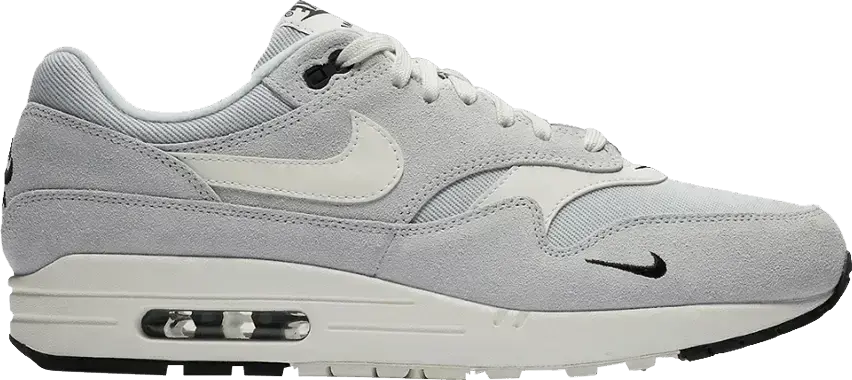  Nike Air Max 1 Mini Swoosh Pure Platinum