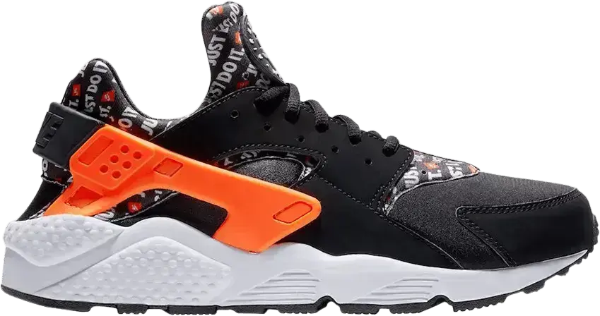  Nike Air Huarache Run Just Do It Pack Black