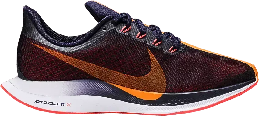  Nike Zoom Pegasus 35 Turbo Blackened Blue Orange Peel (Women&#039;s)