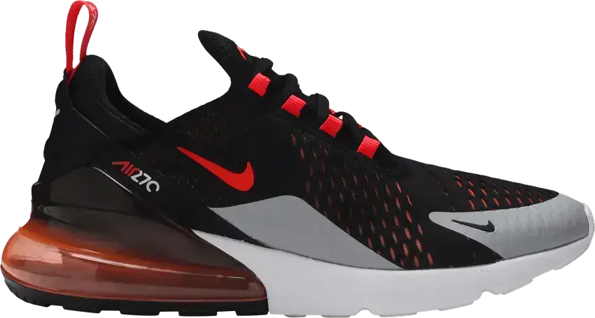  Nike Air Max 270 Black Bright Crimson