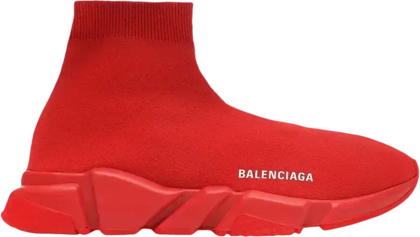  Balenciaga Speed Knit Trainer &#039;Red&#039;