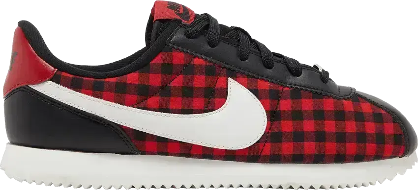  Nike Cortez Basic TXT SE GS &#039;Plaid&#039;