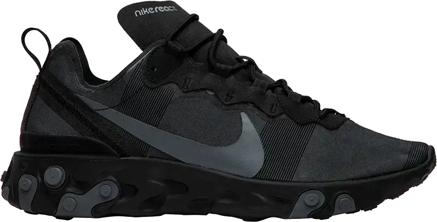  Nike React Element 55 Triple Black