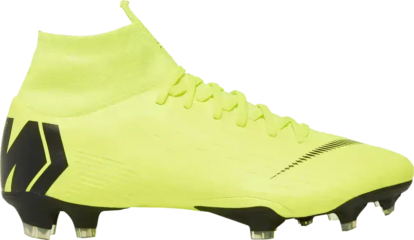  Nike Mercurial Superfly 6 FG Volt Black