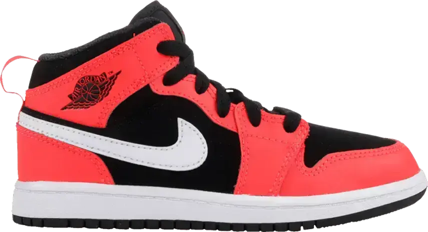  Jordan 1 Mid Black Infrared 23 (PS)