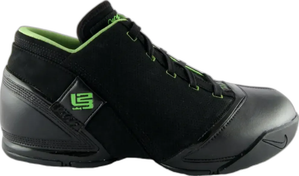 Nike LeBron 5 Low Black Mean Green