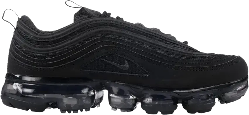  Nike Air VaporMax 97 Triple Black (GS)