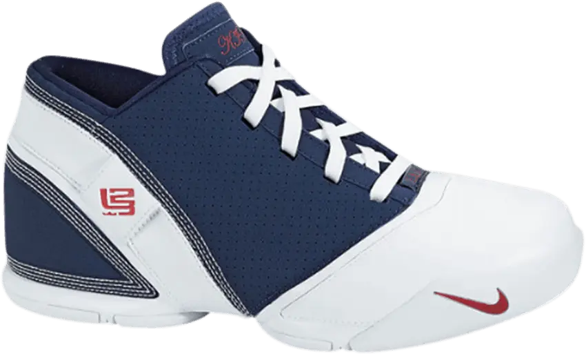  Nike LeBron 5 Low Navy Crimson White