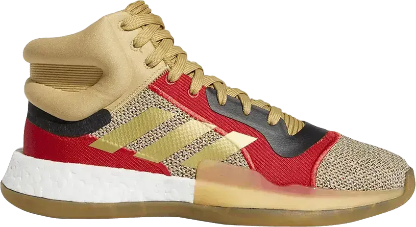  Adidas adidas Marquee Boost Gold Black Red