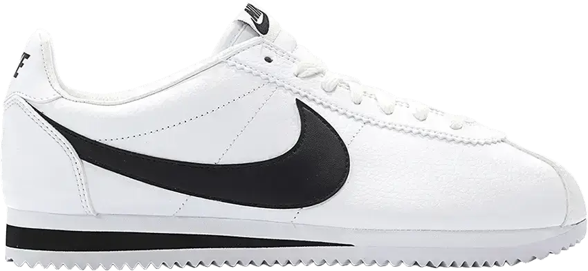  Nike Classic Cortez Leather White Black