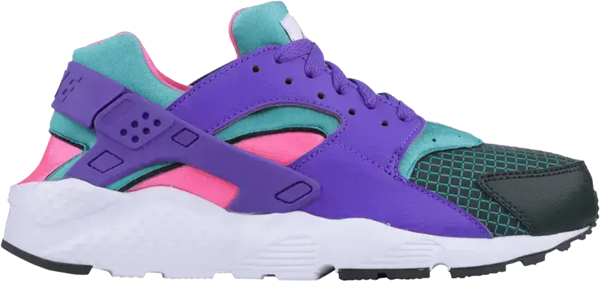  Nike Air Huarache Run Ultra Now Outdoor Green Hyper Grape (GS)