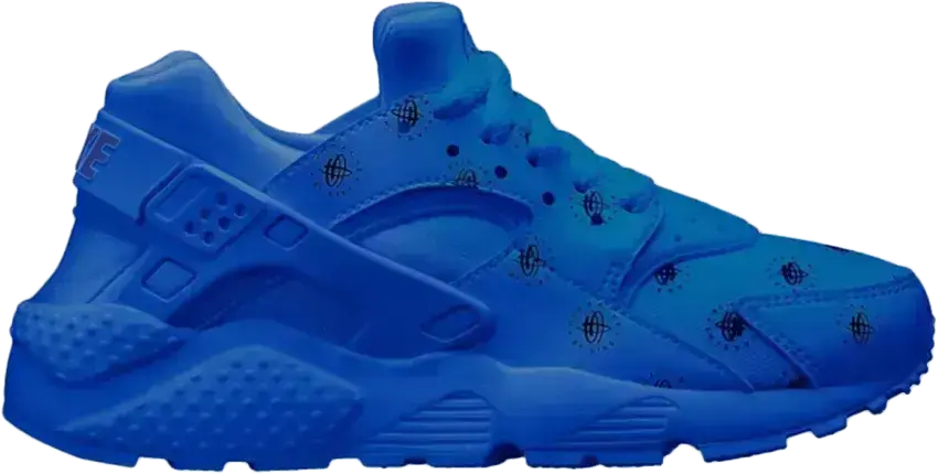  Nike Air Huarache Run Logos Royal Blue (GS)