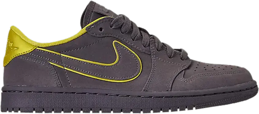  Jordan 1 Retro Low Thunder Grey (Women&#039;s)