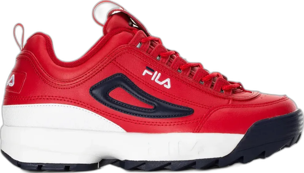  Fila Disruptor 2 Red White Navy