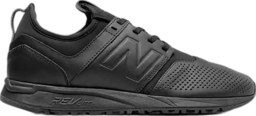  New Balance 247 Black Leather