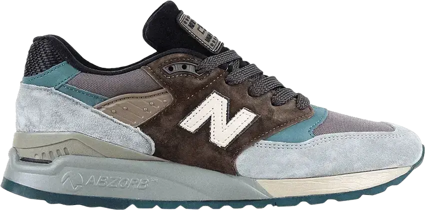  New Balance 998 Brown Teal