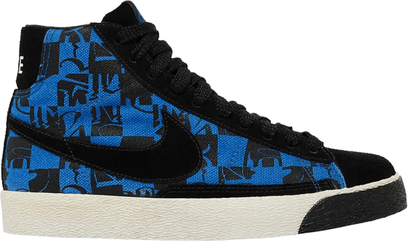  Nike SB Blazer Stussy Neighborhood Blue