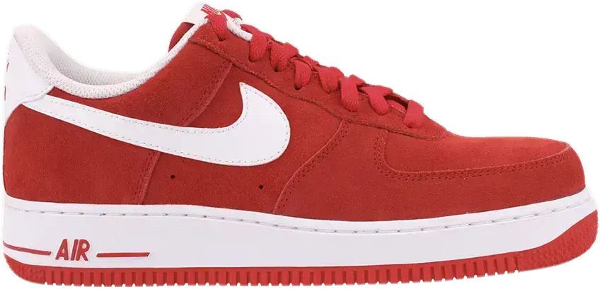 Nike Air Force 1 Low &#039;07 University Red White
