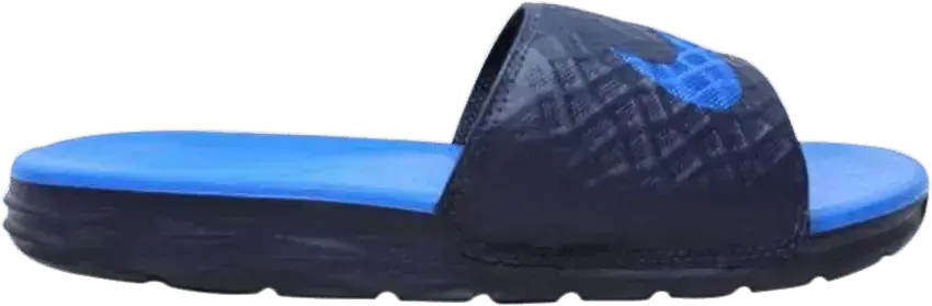  Nike Benassi Solarsoft 2 Midnight Navy Lyon Blue