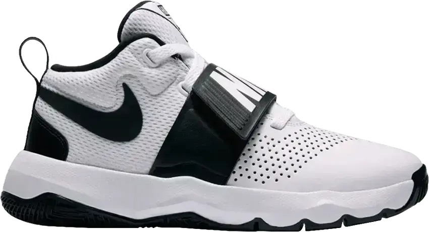  Nike Team Hustle D 8 White Black (GS)