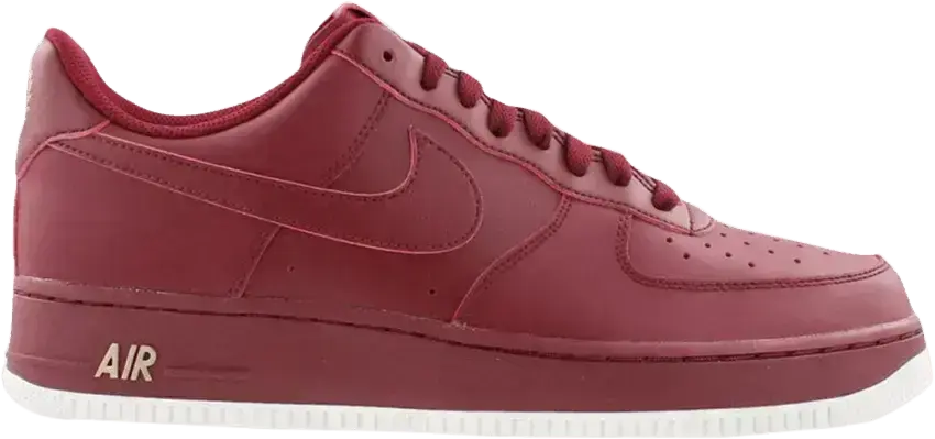  Nike Air Force 1 Low &#039;07 Team Red Summit White
