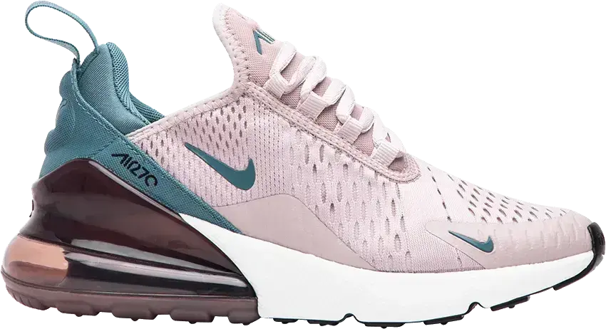  Nike Air Max 270 Particle Rose Celestial Teal (Women&#039;s)