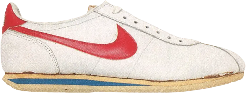  Nike Leather Cortez DXII &#039;White Red&#039; 1980