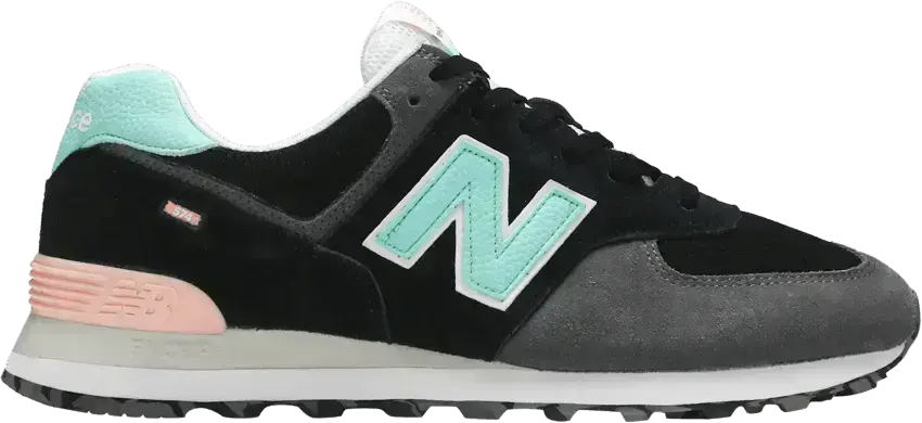  New Balance 574 Marbled Street Black