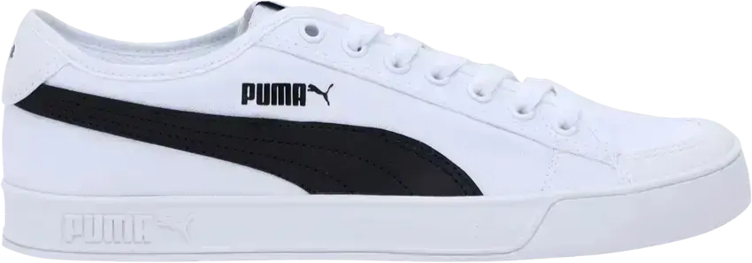  Puma Smash v2 Vulc CV &#039;White Black&#039;