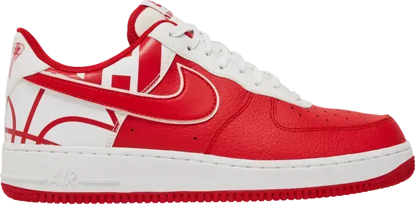  Nike Air Force 1 Low Logo Pack University Red