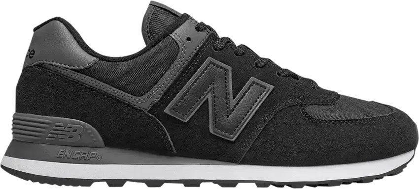  New Balance 574 &#039;Black Grey&#039;