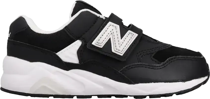  New Balance 580 Kids Wide &#039;Black White Silver&#039;