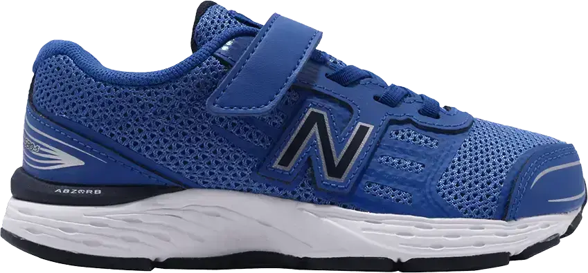  New Balance 680 Kids Wide &#039;Blue Black&#039;