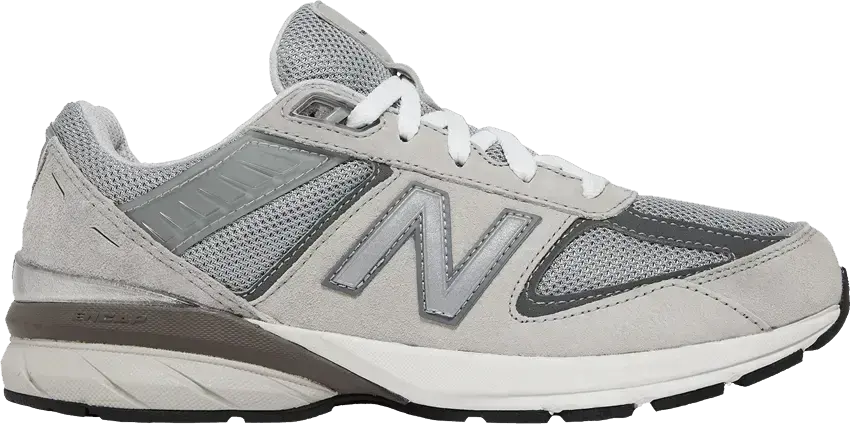  New Balance 990v5 Big Kid Wide &#039;Castlerock&#039;