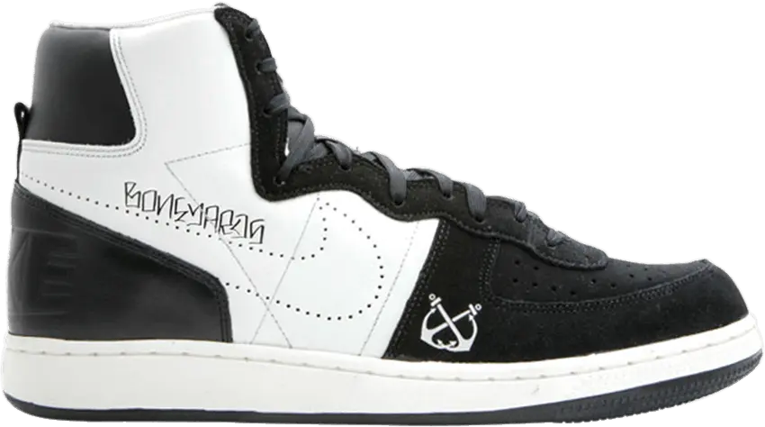  Nike Terminator High Premium Stussy x Neighborhood Boneyards Black Sail