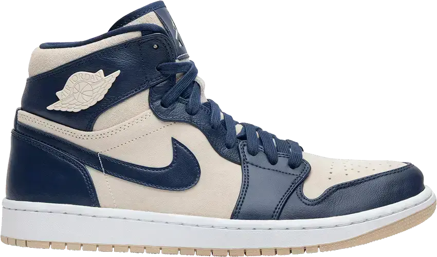  Jordan 1 Retro Premium Midnight Navy Light Cream (Women&#039;s)