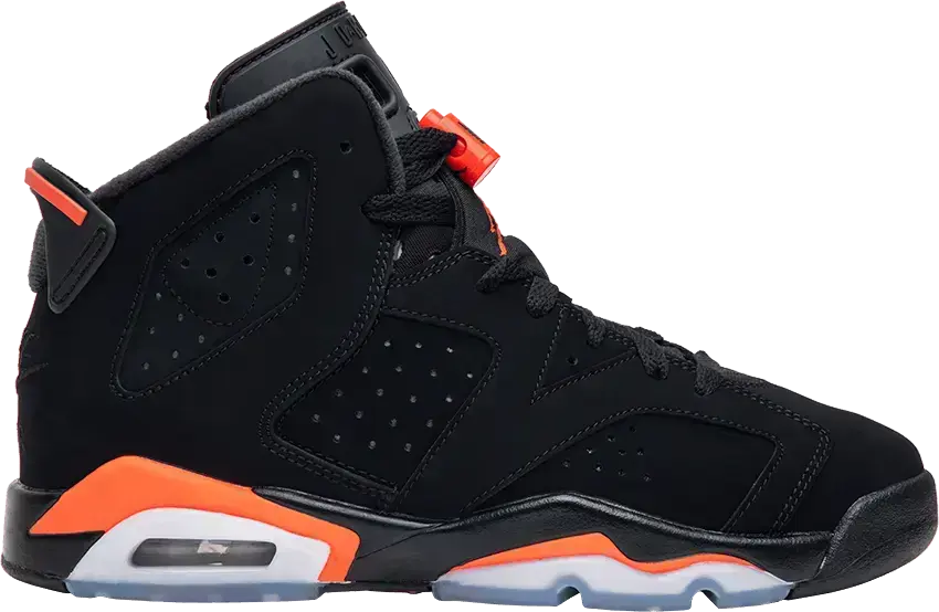  Jordan 6 Retro Black Infrared (2019) (GS)