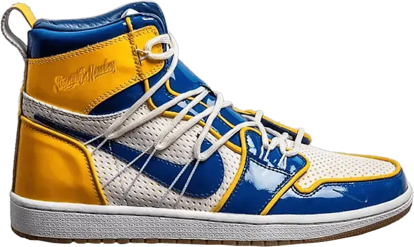  The Shoe Surgeon x Air Jordan 1 High &#039;Golden State Warriors&#039;