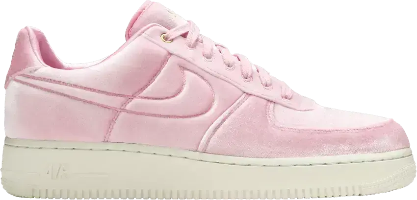  Nike Air Force 1 Low Premium 3 Velour Pink Rise
