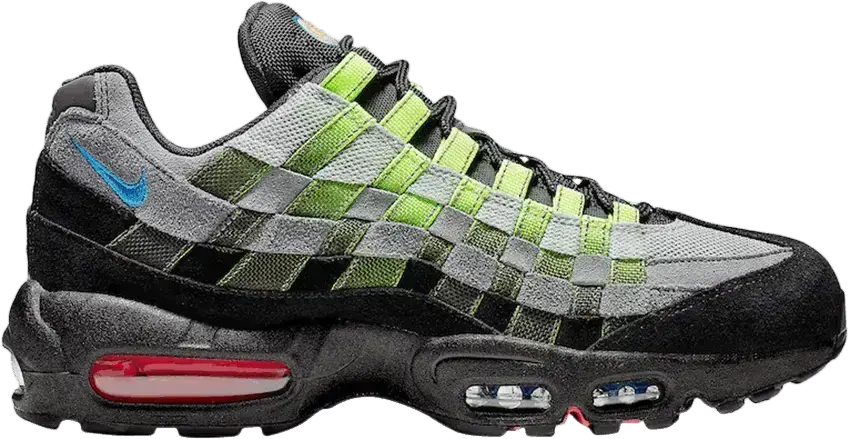  Nike Air Max 95 Woven Volt Black