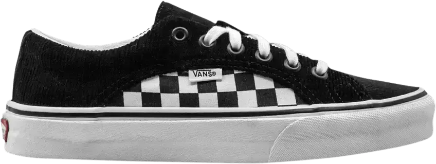 Vans Lampin &#039;Checkerboard Corduroy - Black&#039;