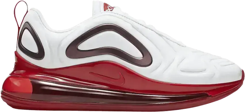  Nike Air Max 720 White Hyper Crimson (Women&#039;s)