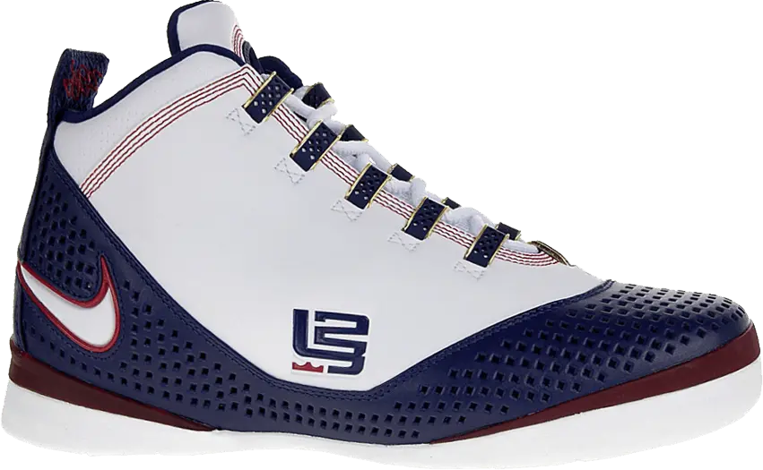  Nike Zoom Solider II White Navy Red