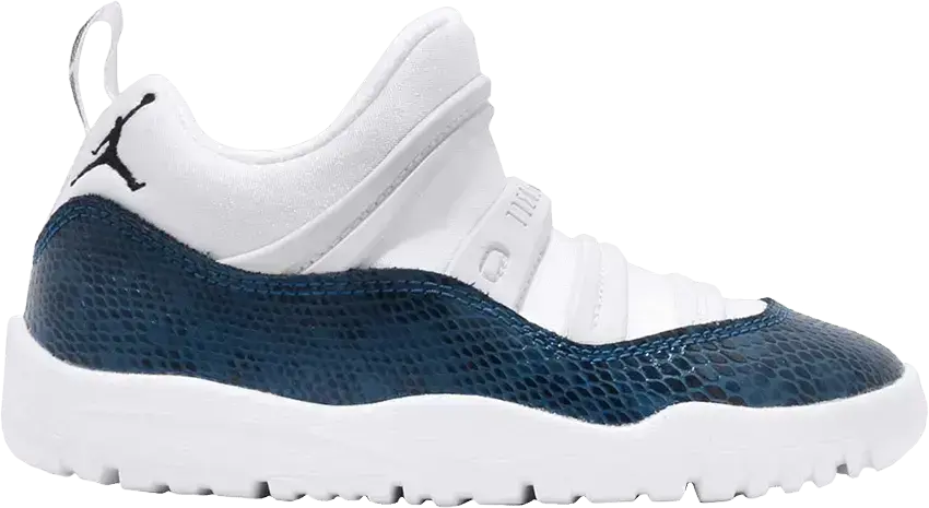  Jordan 11 Retro Little Flex Snake Navy (PS)