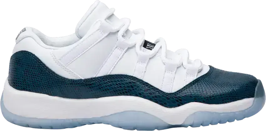  Jordan 11 Retro Low Snake Navy (2019) (GS)