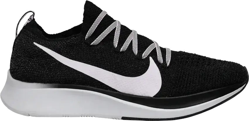  Nike Wmns Zoom Fly Flyknit &#039;Black Pink Foam&#039;