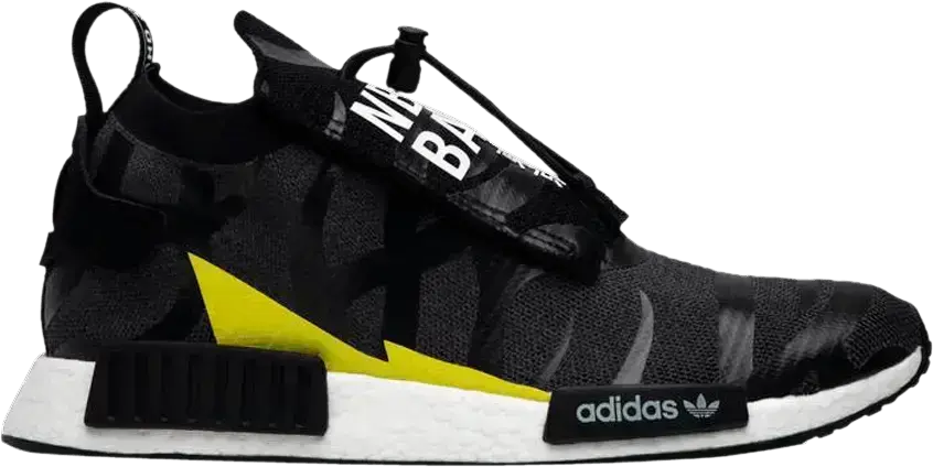  Adidas BAPE x Neighborhood x NMD_TS1 PK &#039;Stealth&#039; Asia Exclusive