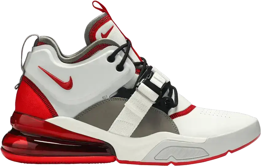  Nike Air Force 270 Summit White/University Red