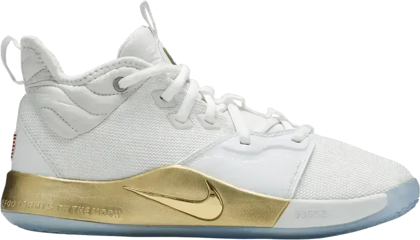  Nike PG 3 NASA White (GS)