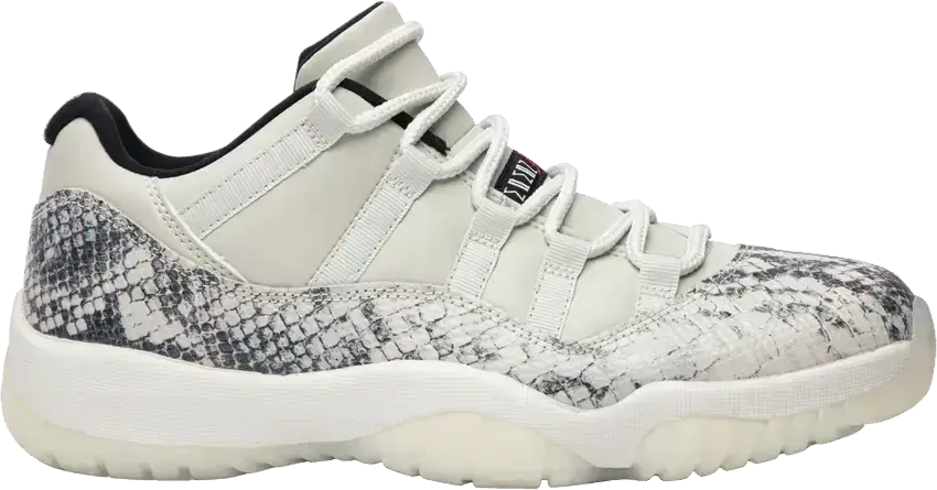  Jordan 11 Retro Low Snake Light Bone